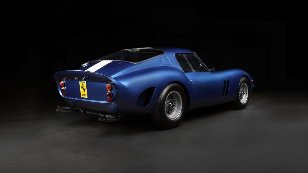 Ferrari 250 GTO in Stunning Blue Finish wallpaper