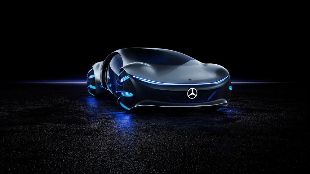 Futuristic Elegance with Mercedes-Benz VISION AVTR Concept wallpaper