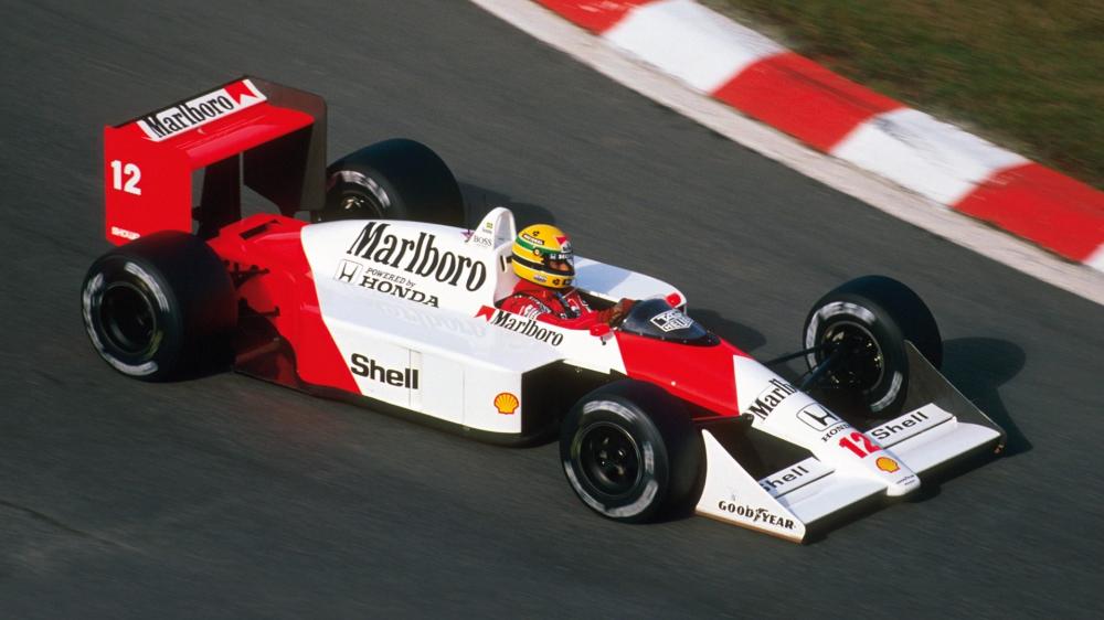 McLaren's 1988 Racing Icon in Motion wallpaper