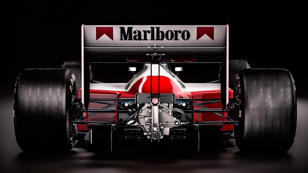 McLaren MP4/4 Legendary Race Car Wallpaper wallpaper