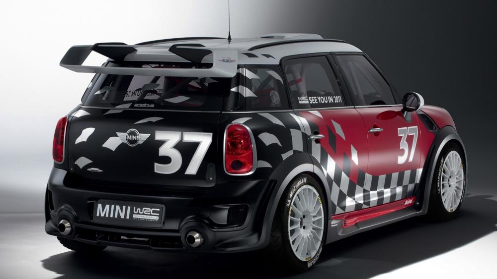 Racing Spirit Creative MINI Design wallpaper