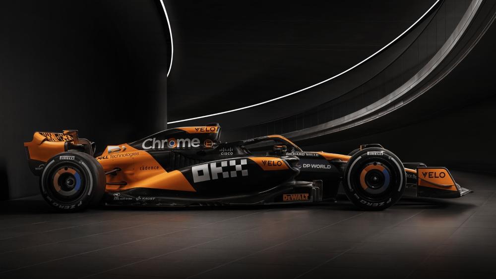 McLaren Formula One Elegance in Motion wallpaper