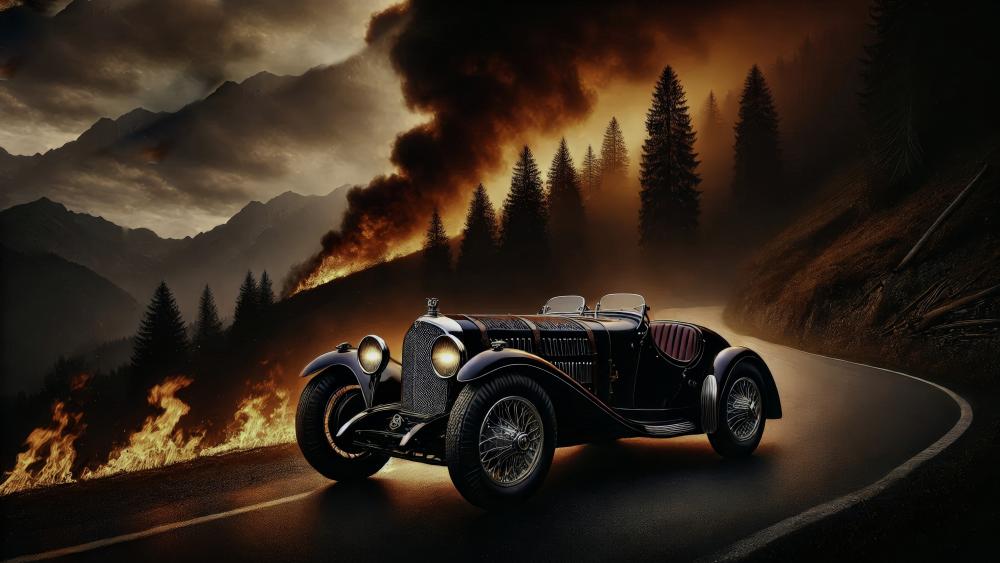 1927 Delage 15-S-8 Grand Prix - vintage racing car wallpaper