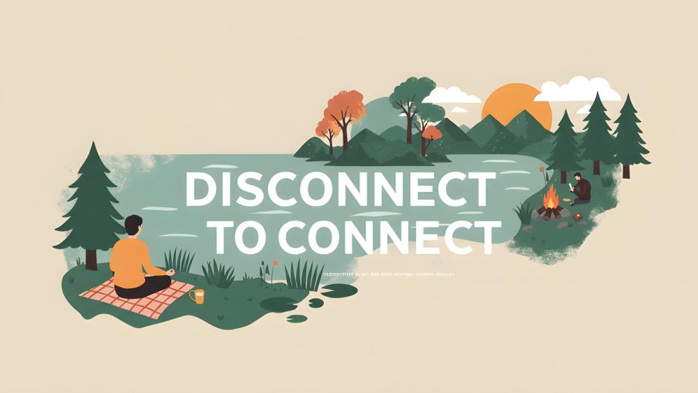 Disconnect to Connect wallpaper