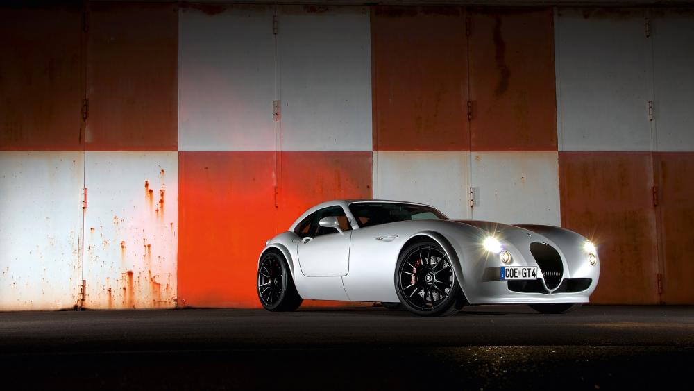 Wiesmann GT Roadster in Urban Nightlights wallpaper