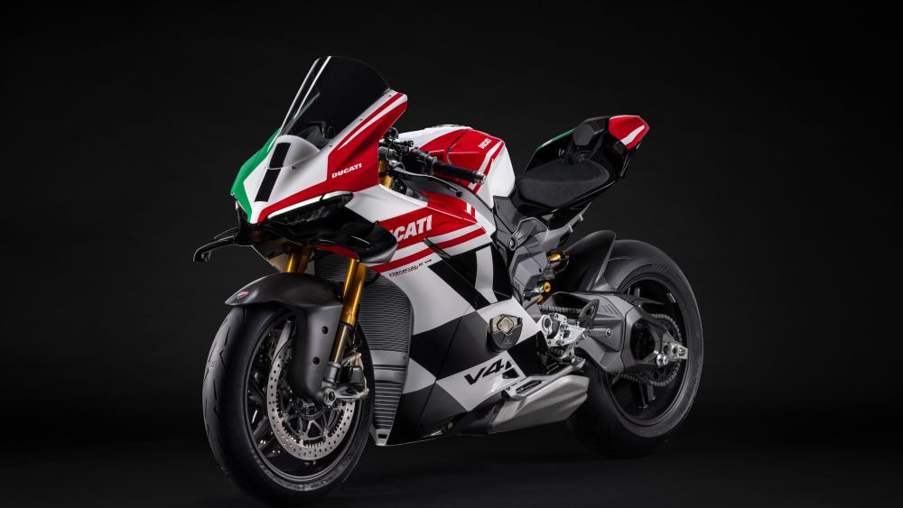 Ducati Panigale V4 in Stunning 8K Detail wallpaper