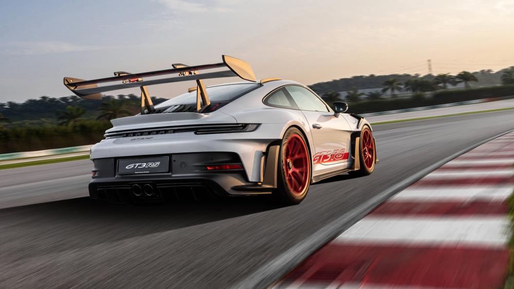 Porsche 911 GT3 RS Masterpiece on Track wallpaper