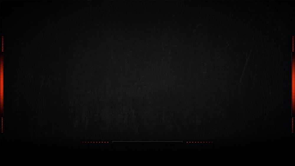 Black Void with Subtle Red Accents wallpaper