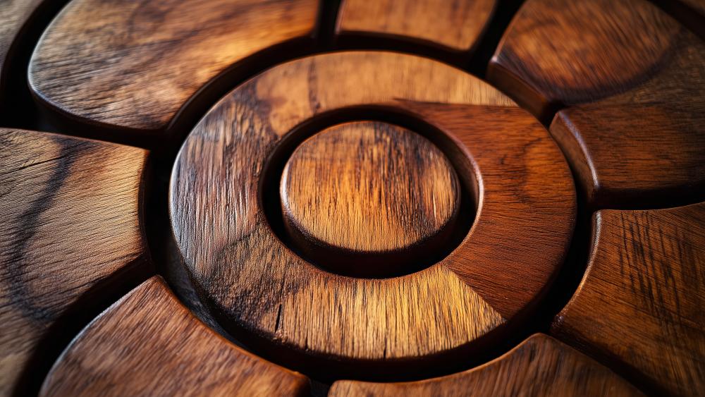 Abstract Wooden Elegance in High Resolution wallpaper