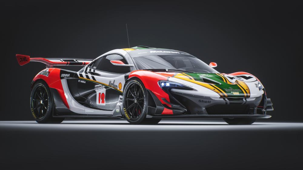 McLaren Senna in Stunning Racing Livery wallpaper