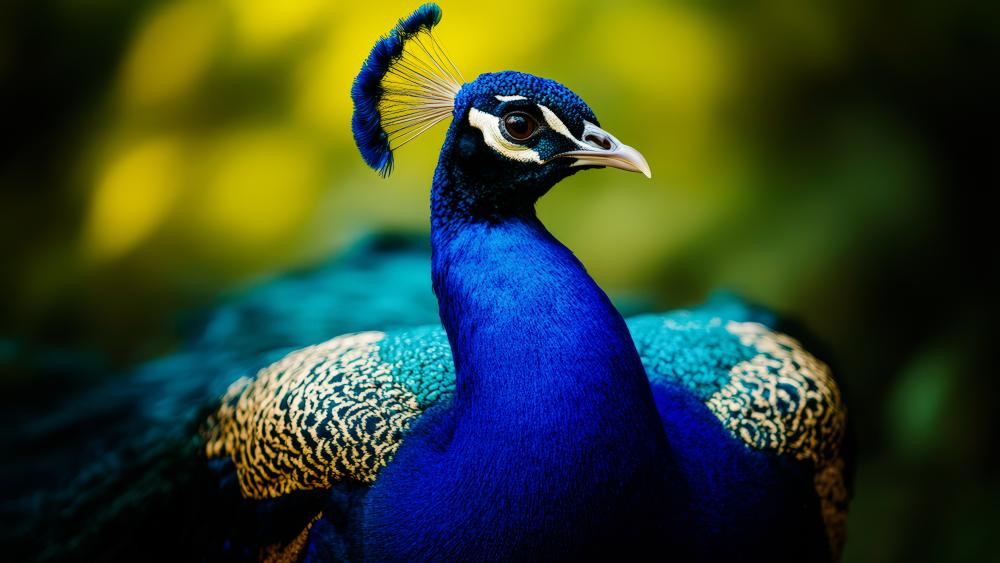 Peacock Splendor: A Majestic AI Creation wallpaper