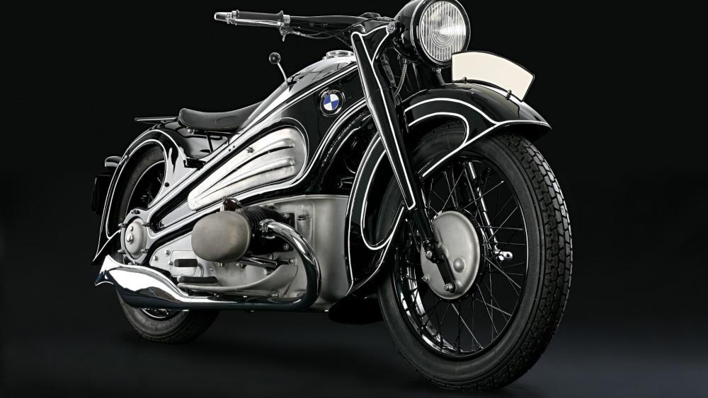 BMW R 7 Vintage Elegance on Two Wheels wallpaper