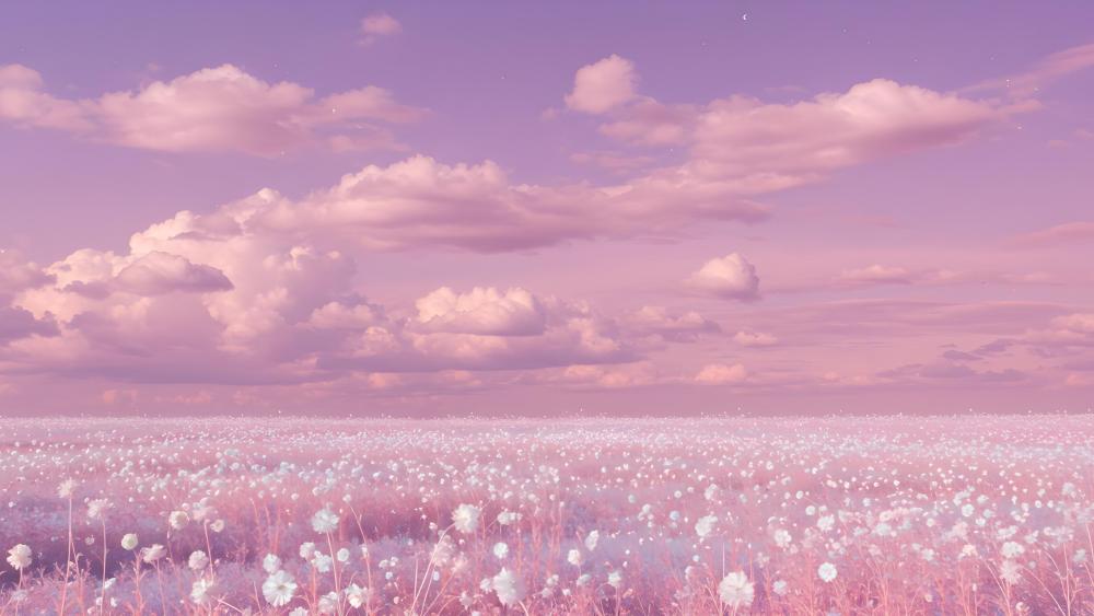 The Dreamy Meadow wallpaper