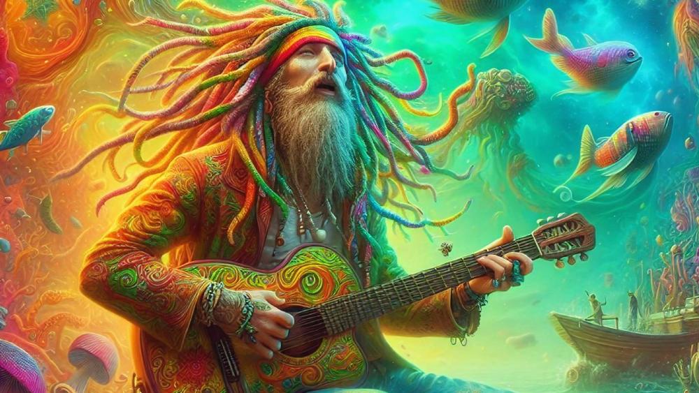 Rasta Dreams: A Psychedelic Music Journey wallpaper