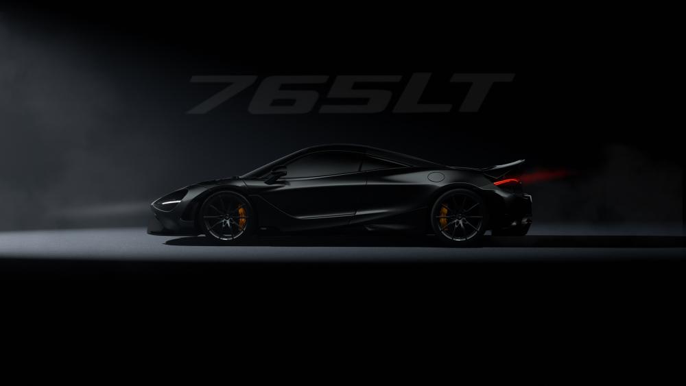 McLaren 765LT Midnight Silhouette wallpaper