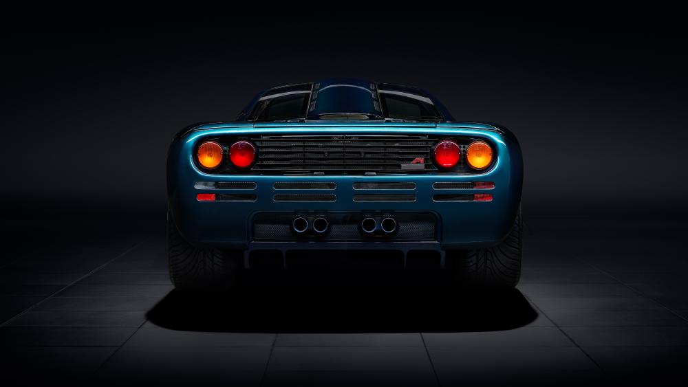 McLaren F1 Supercar Rear View in Stunning 5K wallpaper