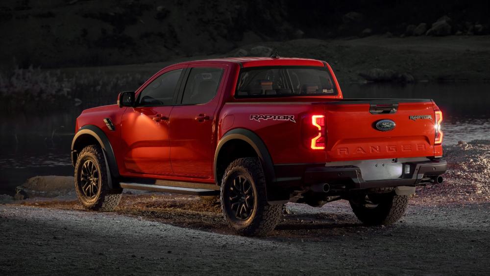 Ford Ranger Raptor in Majestic Wilderness wallpaper