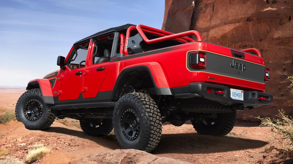 Jeep Gladiator Rubicon Adventure in Stunning 4K wallpaper