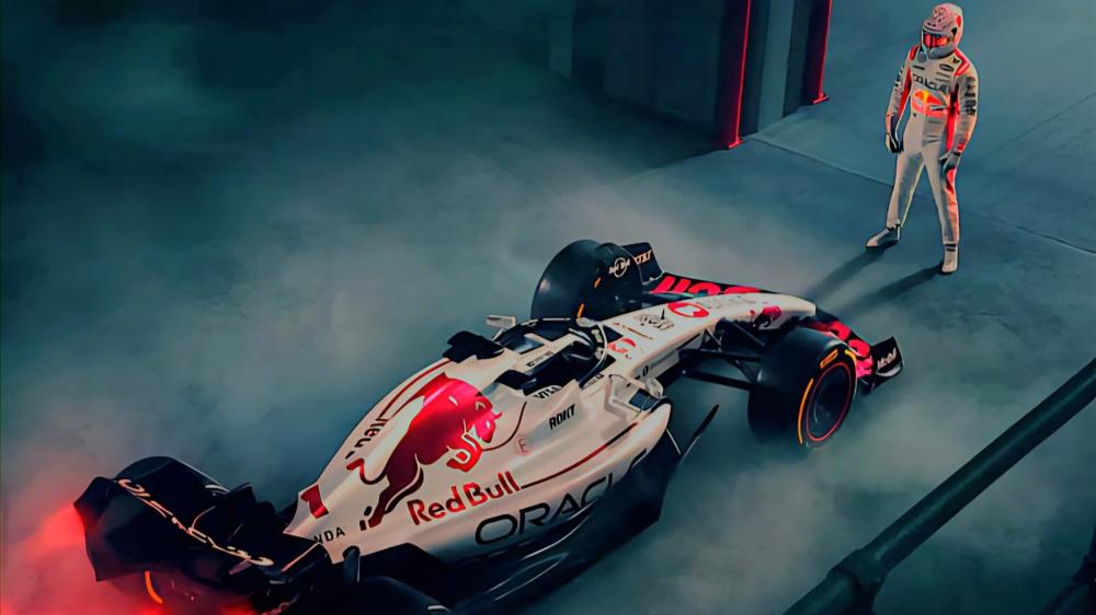 Red Bull Racing AI-Enhanced Fantasy wallpaper