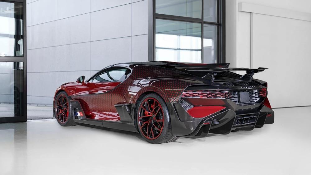 Supercar Dream Bugatti Divo in Sleek Design wallpaper