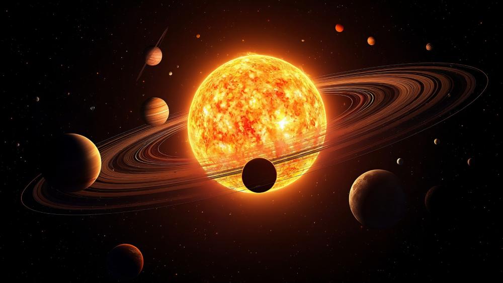 A Planet About To Explode wallpaper
