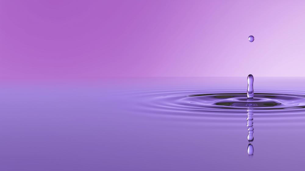 Violet Ripple wallpaper