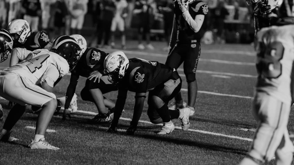 Gridiron Battle Under the Lights wallpaper