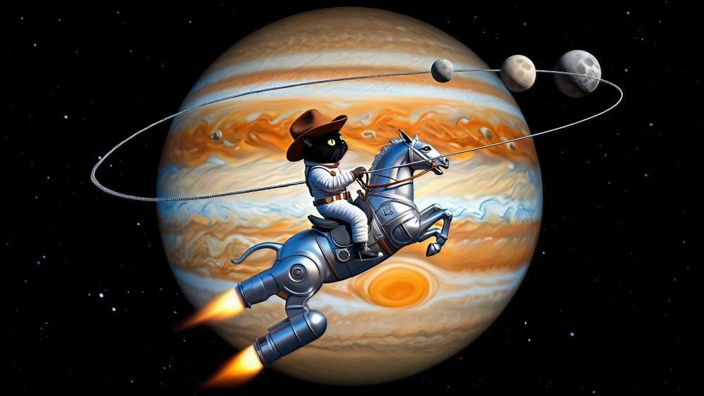 Space Cowboy wallpaper