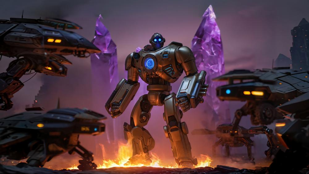 Robot Power wallpaper