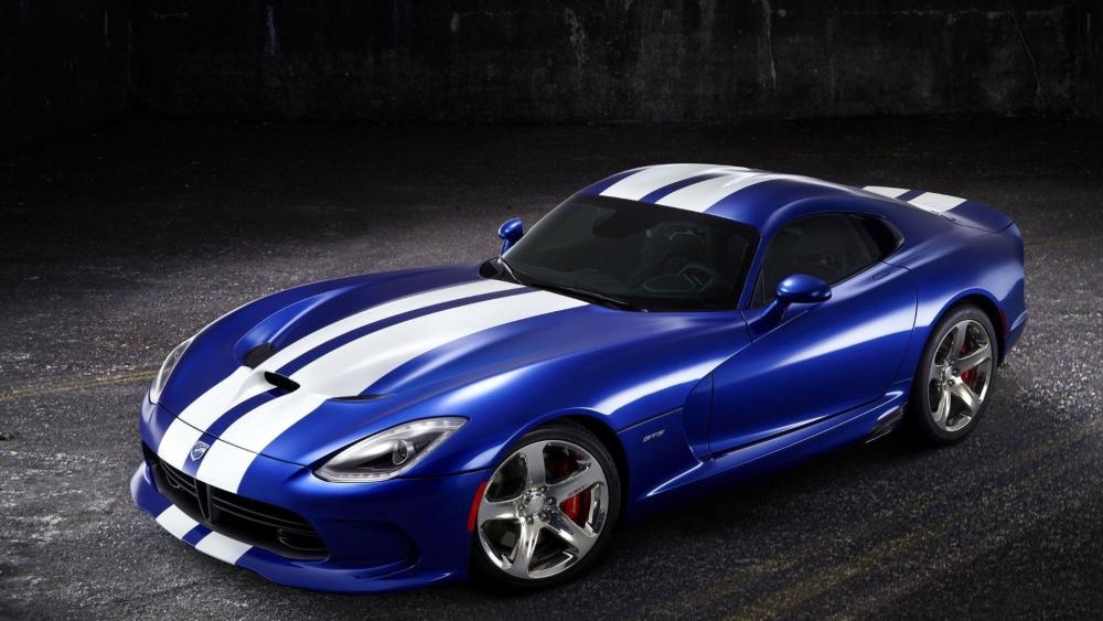 Dodge Viper SRT Power and Elegance in Motion wallpaper