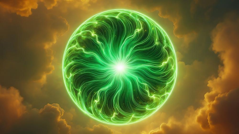 Sphere of Radiant Energy wallpaper