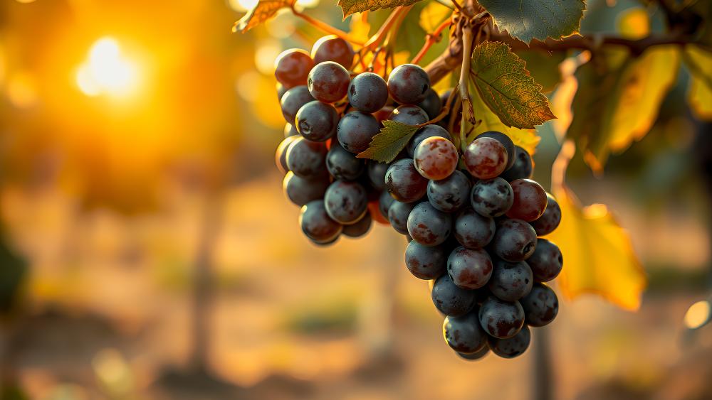 Bunch of grapes  wallpaper