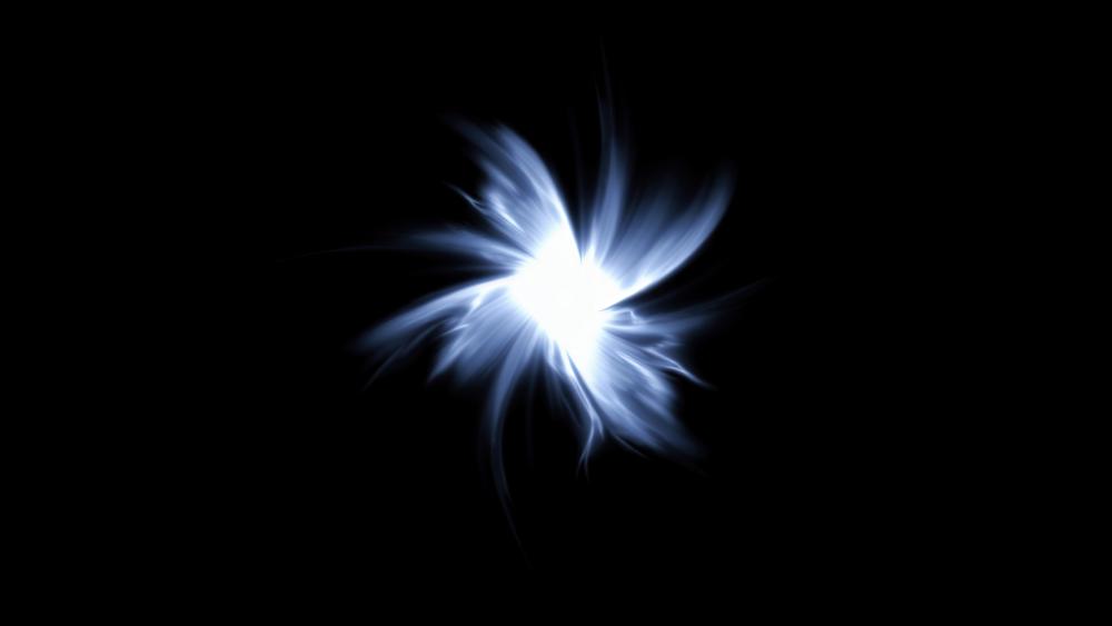 Ethereal Glow in the Dark Night wallpaper