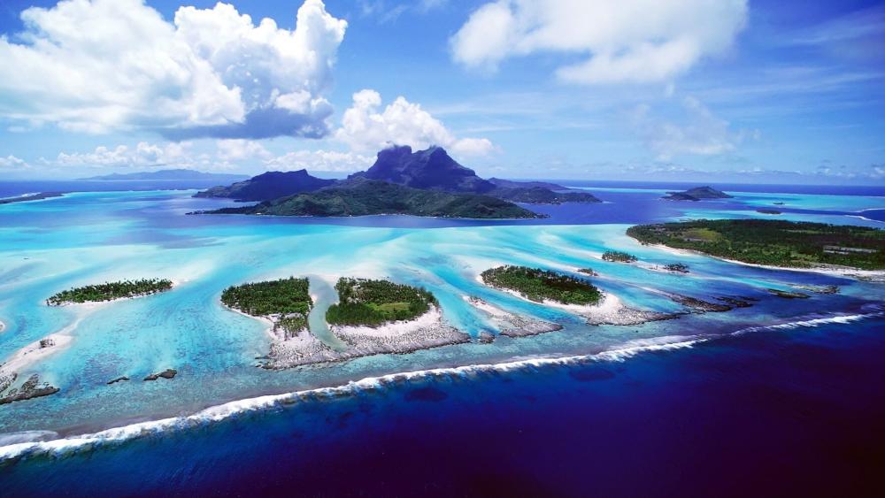 Bora Bora Island Paradise Serenity wallpaper