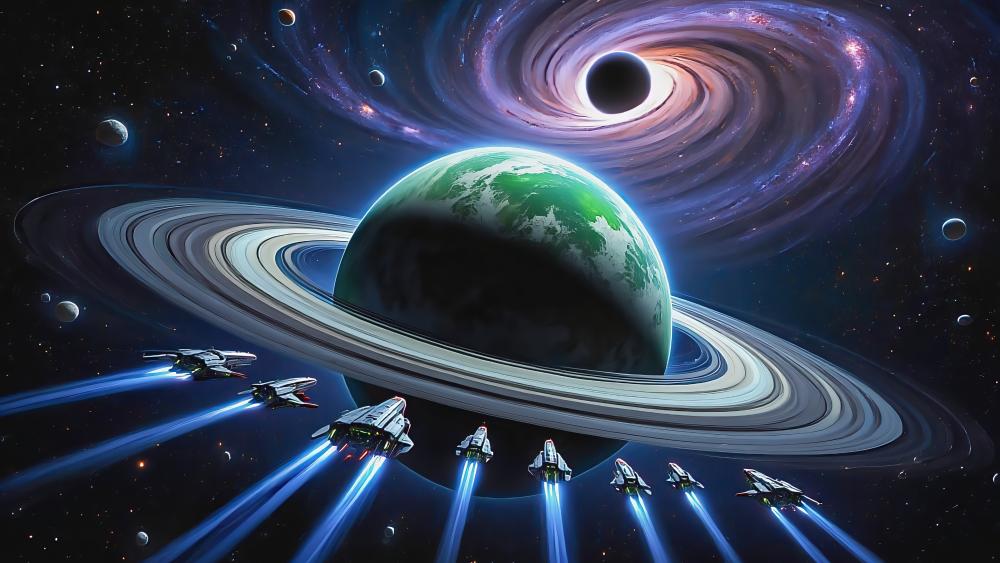 Space Attack wallpaper