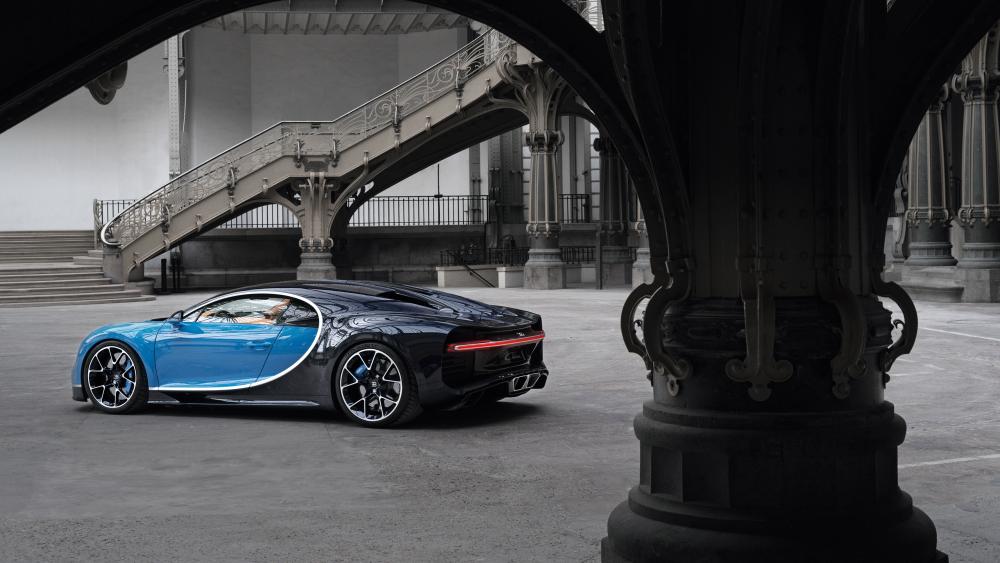 Bugatti Chiron: Elegance Meets Power in 4K Detail wallpaper