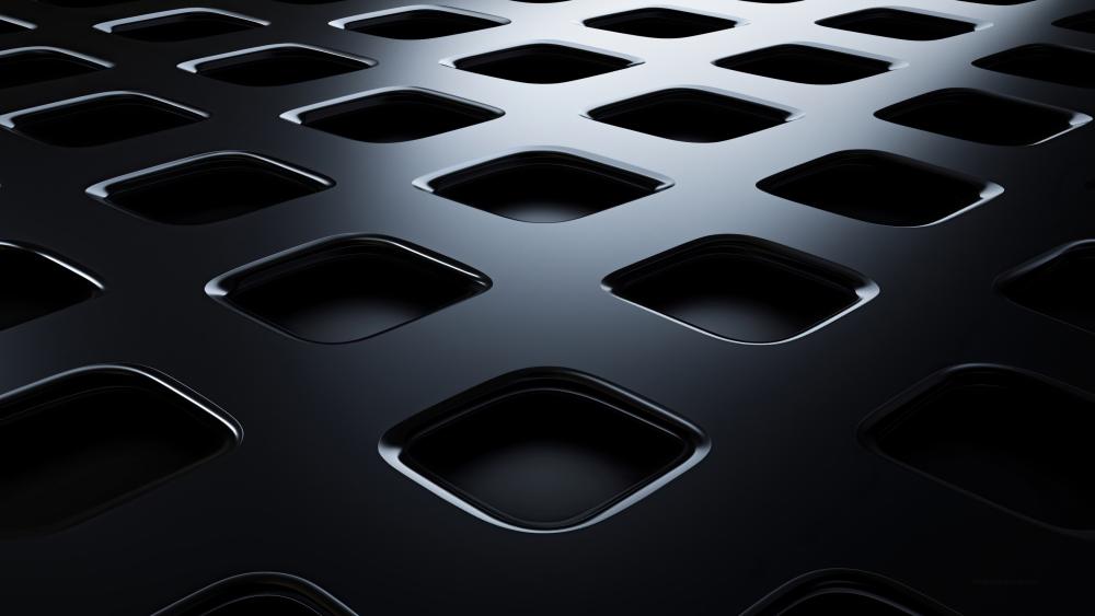 Monochrome Minimalism: The Elegance of Black wallpaper