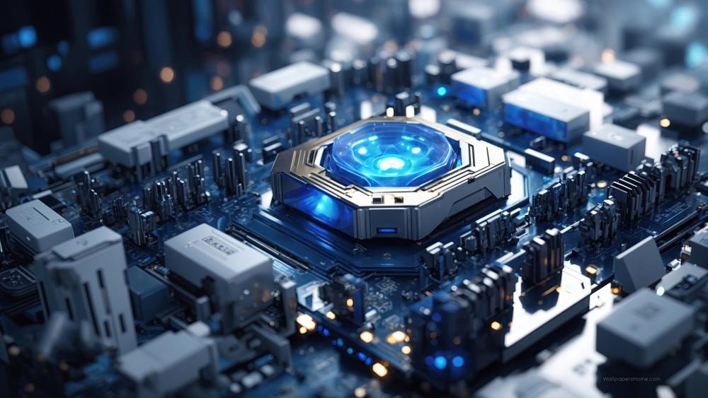 Quantum Circuitry: The Future of Computing in 4K wallpaper