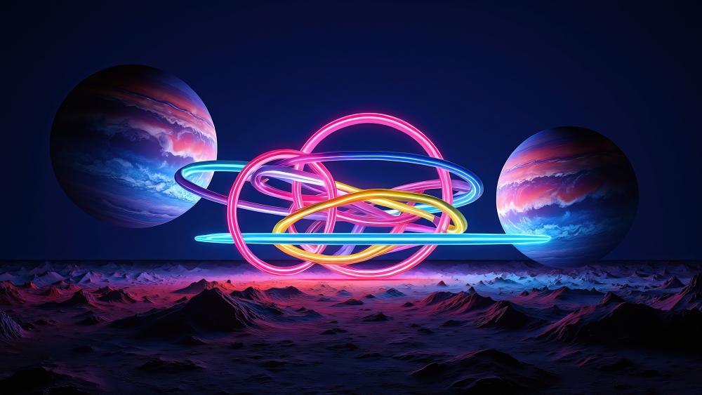 Space Twisty wallpaper