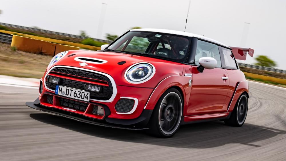 Racing Elegance MINI Cooper John Cooper Works Edition wallpaper