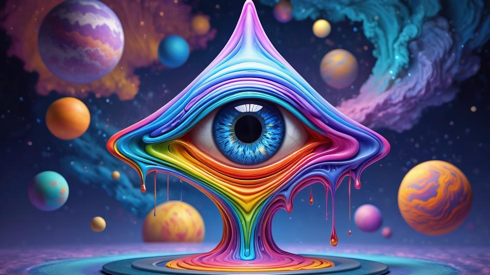 Staring Eye wallpaper