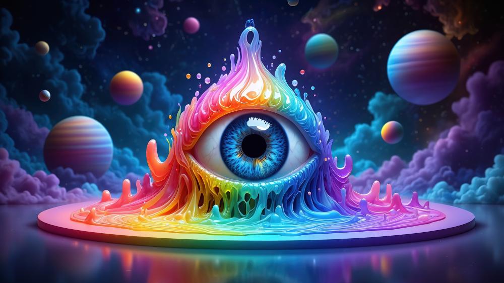 A Plate Of Eye wallpaper