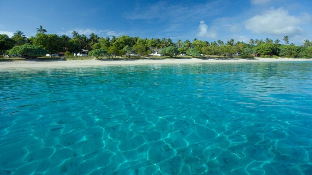 Clear Waters at Sandy Beach Resort wallpaper