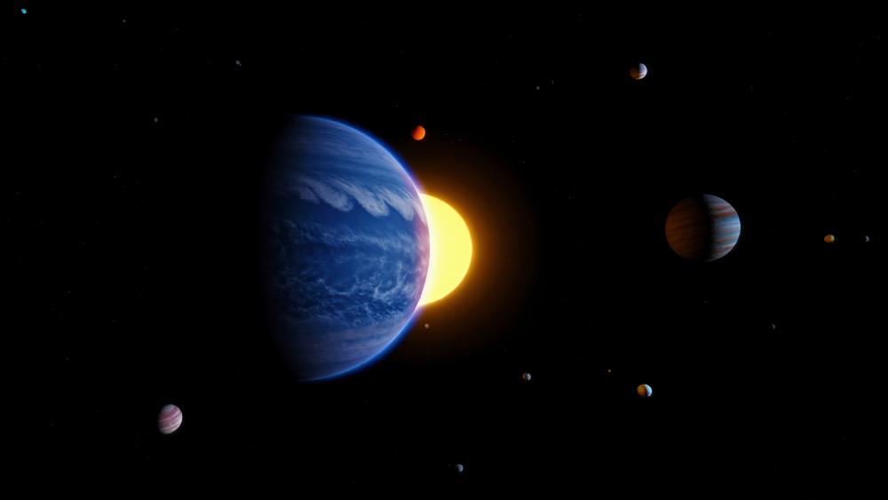Planet Eclipse wallpaper