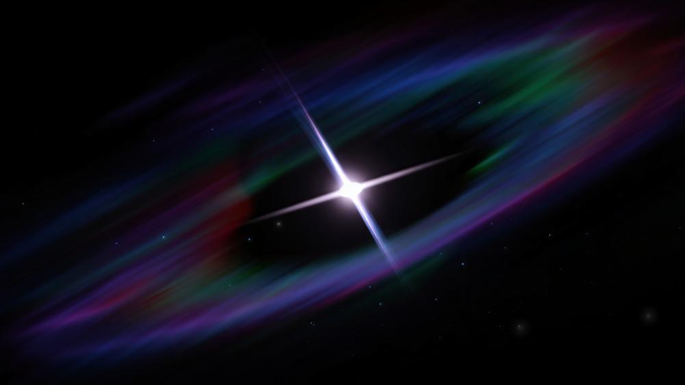 Glimmering Star wallpaper