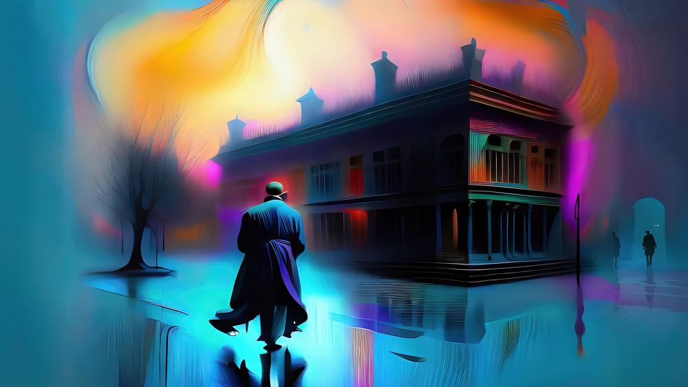 Walking To Work wallpaper