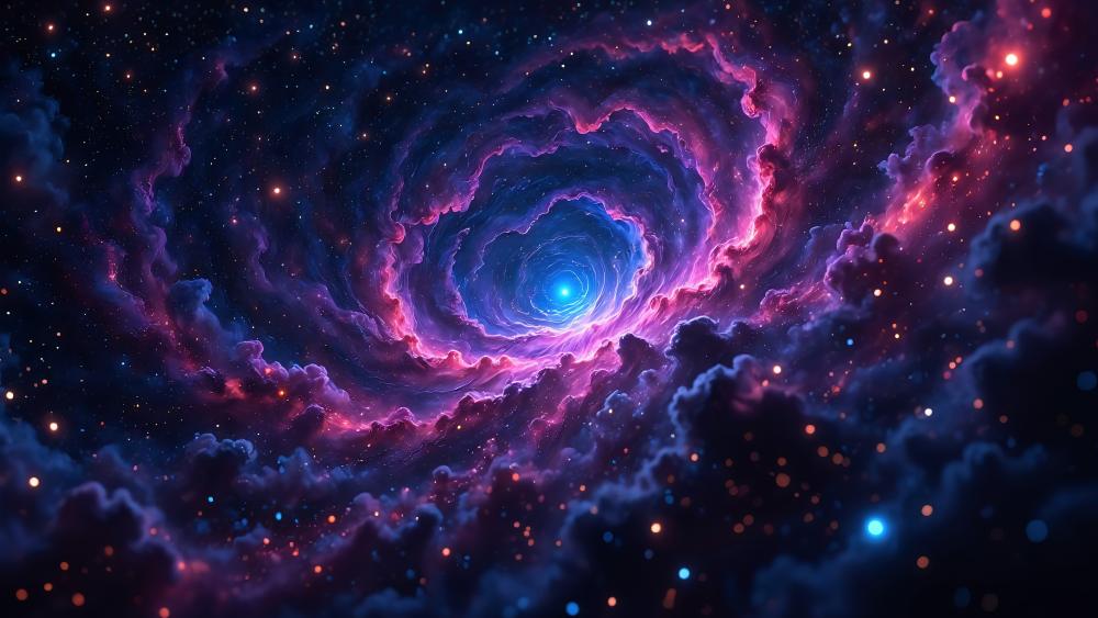 Eye Of The Cosmic Storm wallpaper