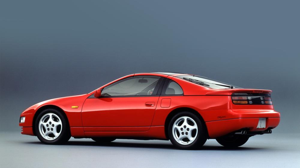 Nissan 300ZX Classic Elegance in Red wallpaper