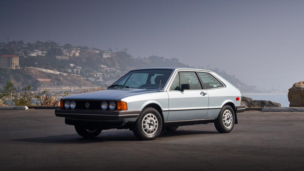 Vintage Volkswagen Scirocco by Scenic Coastline wallpaper
