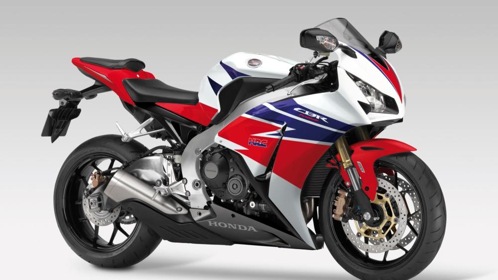 Honda CBR 1000RR Sporty Elegance on Display wallpaper